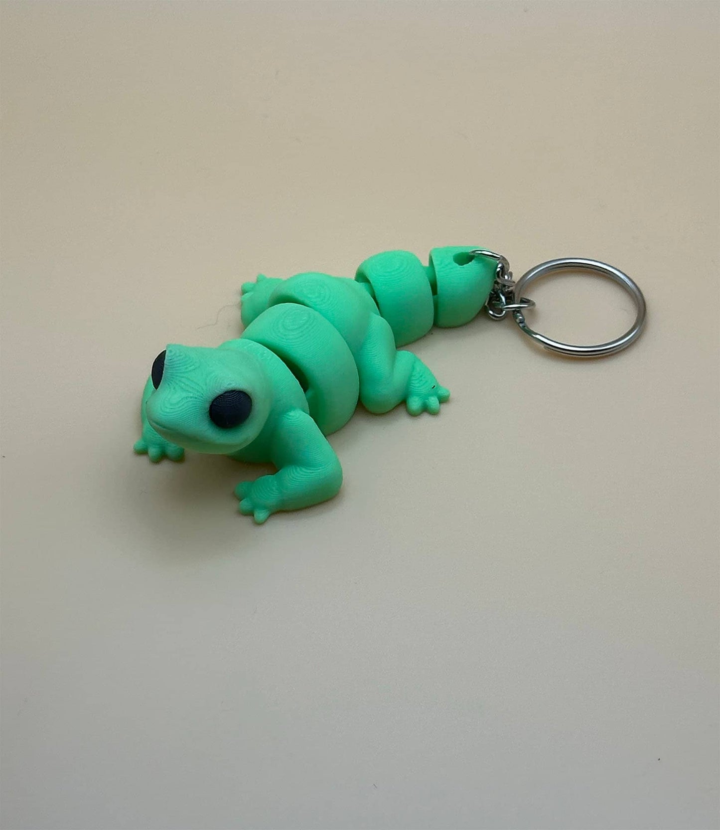 Lizard Flexi Keychain Bag Charm Zou3d