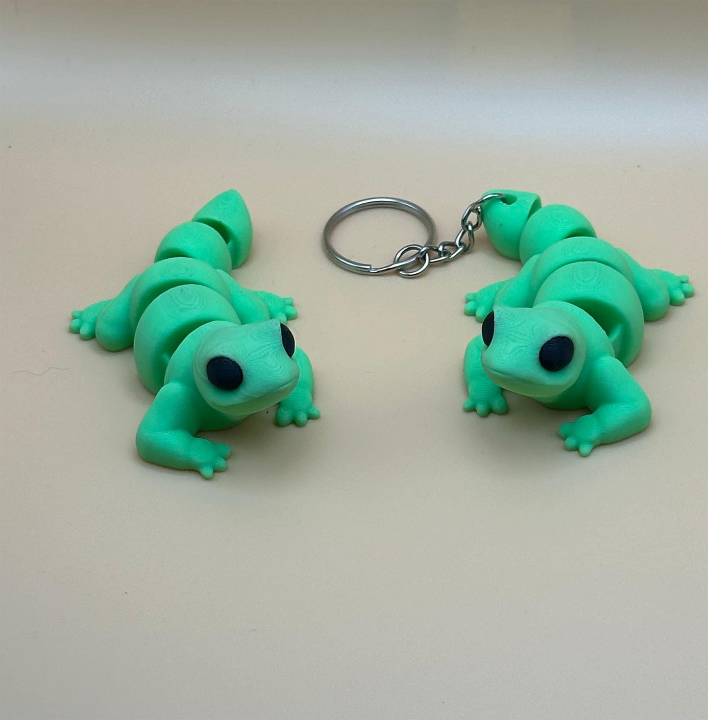 Lizard Flexi Keychain Bag Charm Zou3d