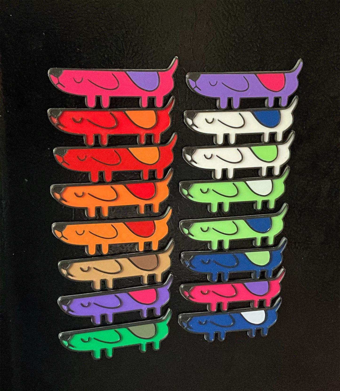 3d printed Longdog Magnets