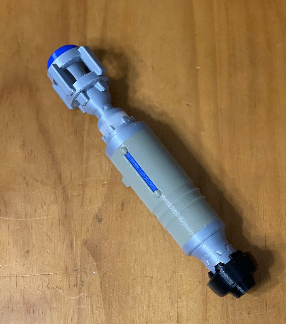 3d Printed 10th Dr Who Sonic Screwdriver Rattle